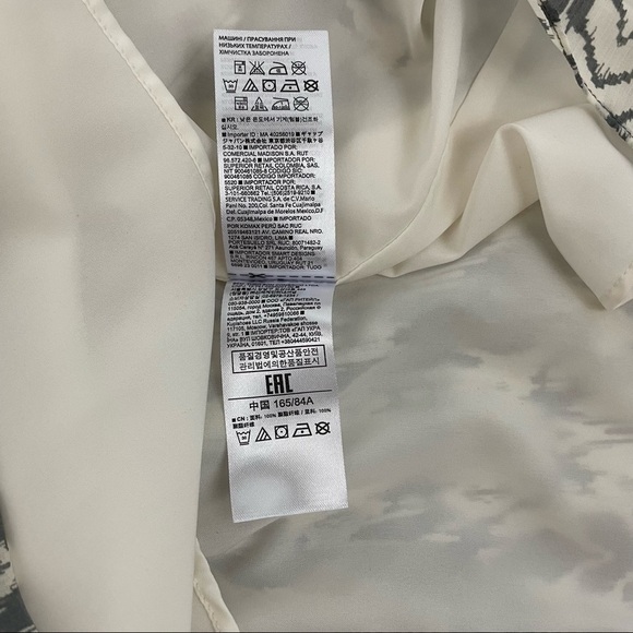 Gap Chevron Print Mini Dress Elastic Waist Sleeveless, Size XS - Picture 9 of 9